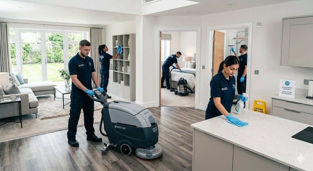 Villa deep clean